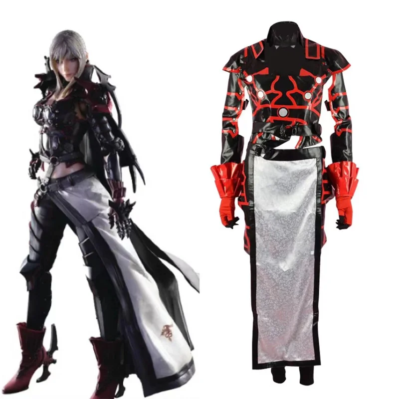 Final Fantasy XV FF 15 Aranea Highwind Cosplay Costume Women's Combat Suit Hallowen Party Outfits
Final Fantasy XV FF 15 Aranea Highwind Cosplay Costume Women's Combat Suit Hallowen Party Outfits