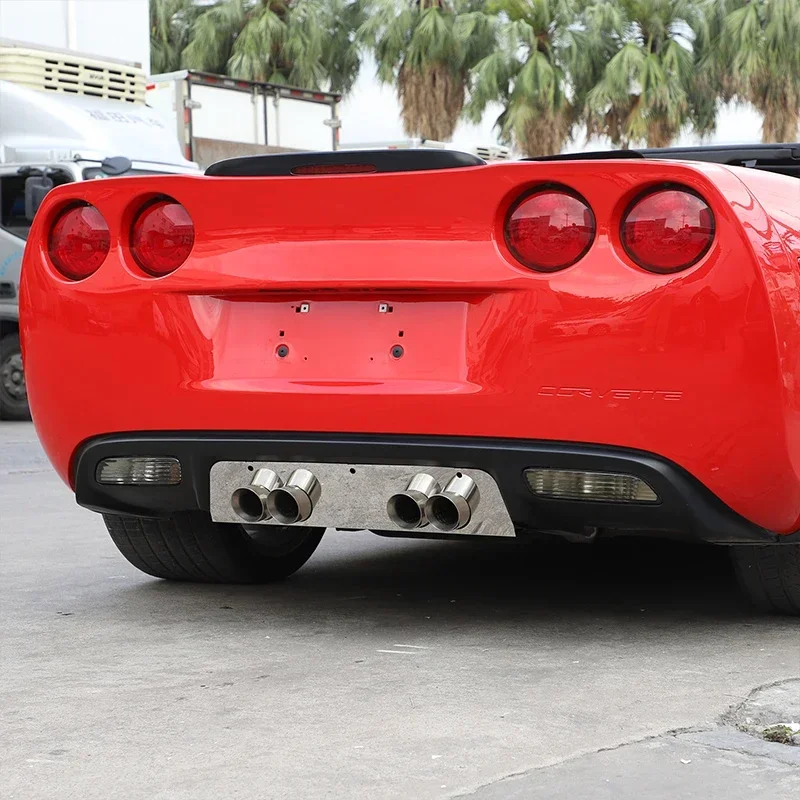 1Pcs Stainless Steel For Chevrolet Corvette C6 2005-2013 Car Tail Throat Exhaust Pipe Baffle Panel Cover Sticker Car Accessories
1Pcs Stainless Steel For Chevrolet Corvette C6 2005-2013 Car Tail Throat Exhaust Pipe Baffle Panel Cover Sticker Car Accessories