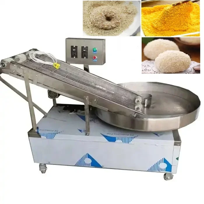 Full automatic Fried Chicken Breading Machine mochi Bread Crumbs Coating Hoister Machine Batter Breading Machine
Full automatic Fried Chicken Breading Machine mochi Bread Crumbs Coating Hoister Machine Batter Breading Machine