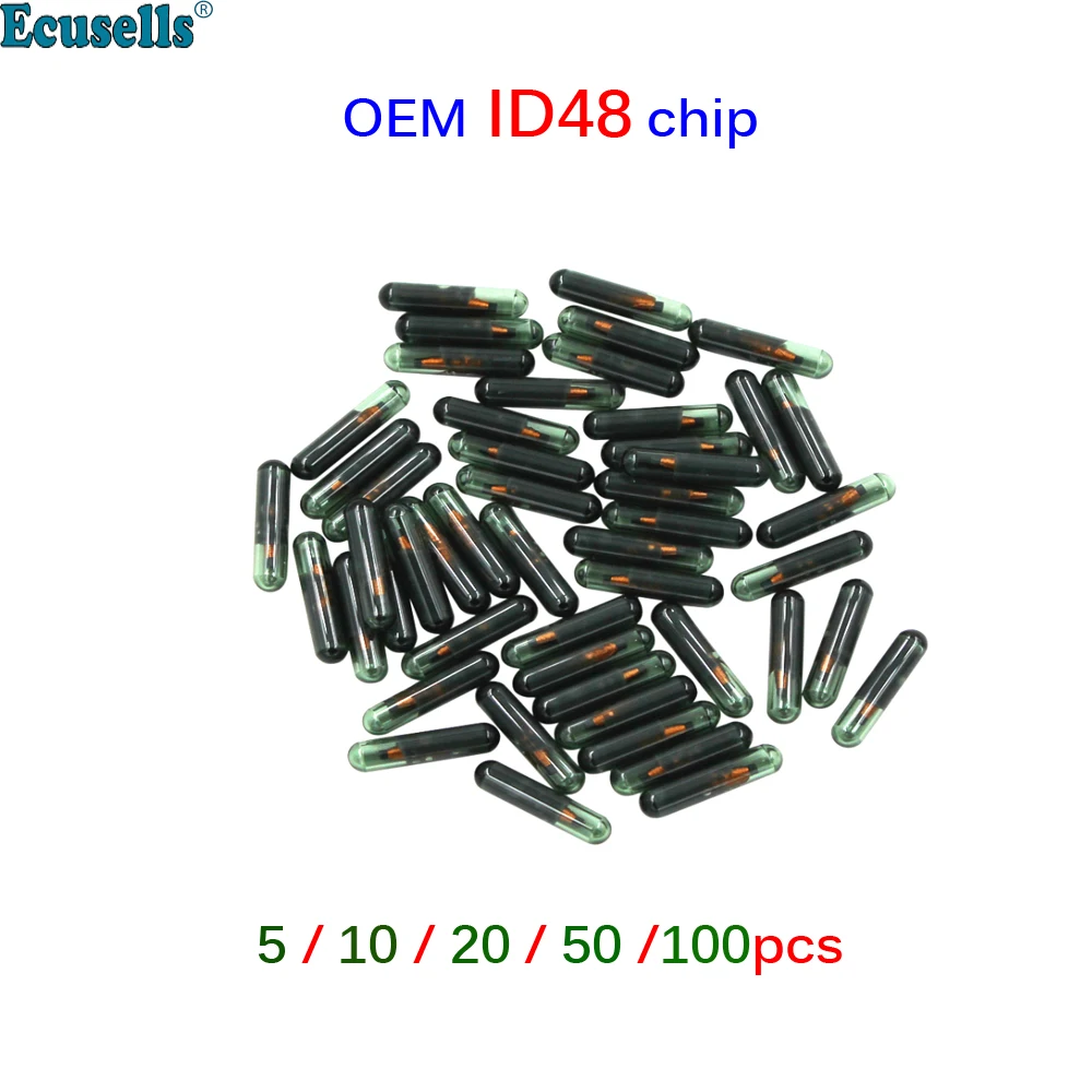 High Quality Original OEM Blank ID48 Chip Glass Car Key Chip New ID48 48 T6 Glass Crypto Transponder Chip
High Quality Original OEM Blank ID48 Chip Glass Car Key Chip New ID48 48 T6 Glass Crypto Transponder Chip