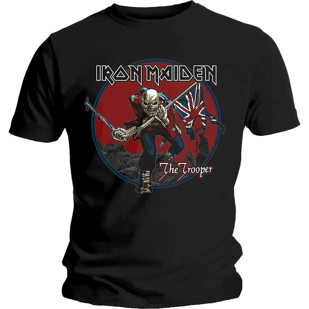 Iron Maiden The Trooper T-Shirt, Men's Metal Tee, Perfect for Fans Who Love Heavy Metal Art & Classic Song Design
Iron Maiden The Trooper T-Shirt, Men's Metal Tee, Perfect for Fans Who Love Heavy Metal Art & Classic Song Design