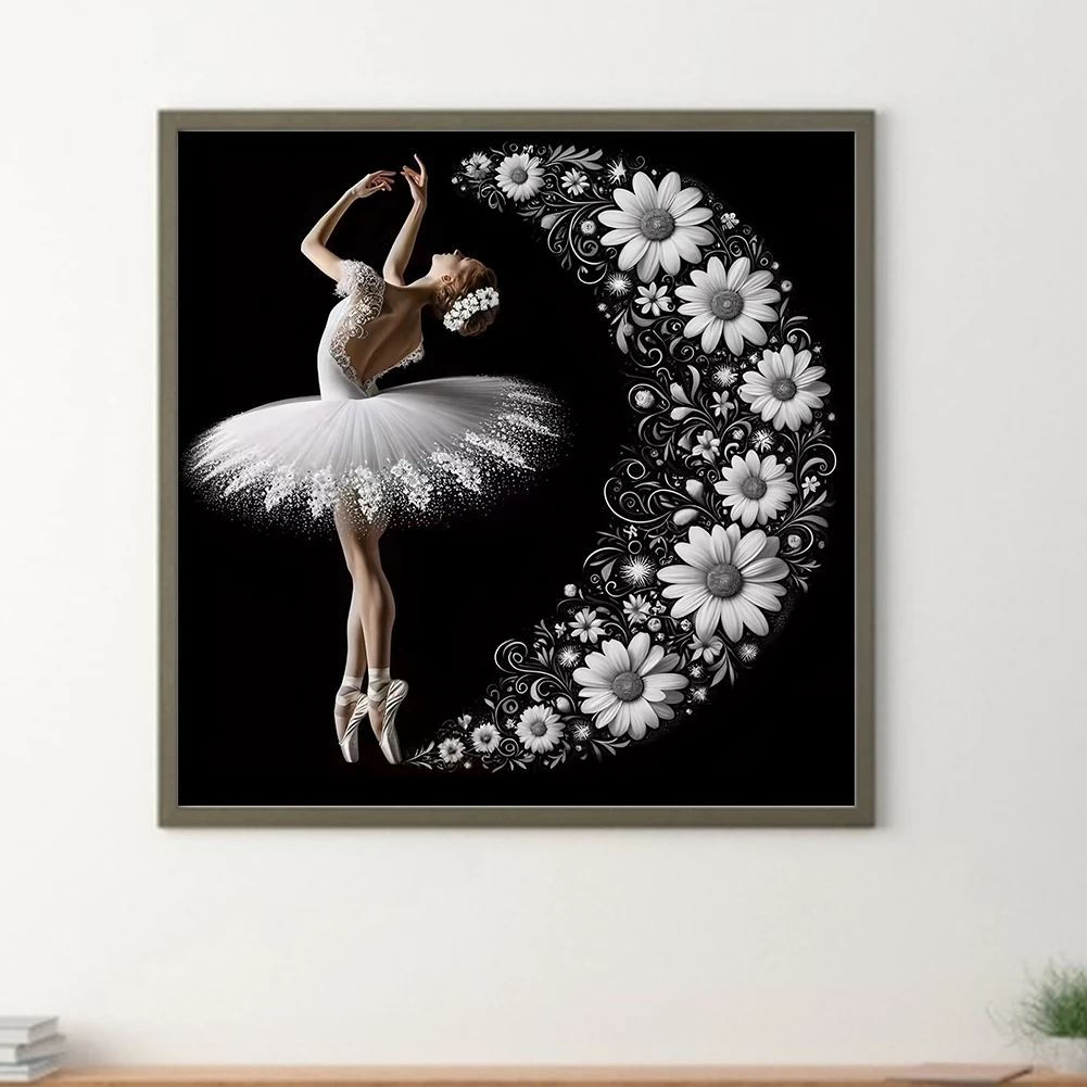 Daisy Flower Ballerina 5D DIY Full Drill Round Diamond Painting Kit 40x40cm (D)
Daisy Flower Ballerina 5D DIY Full Drill Round Diamond Painting Kit 40x40cm (D)