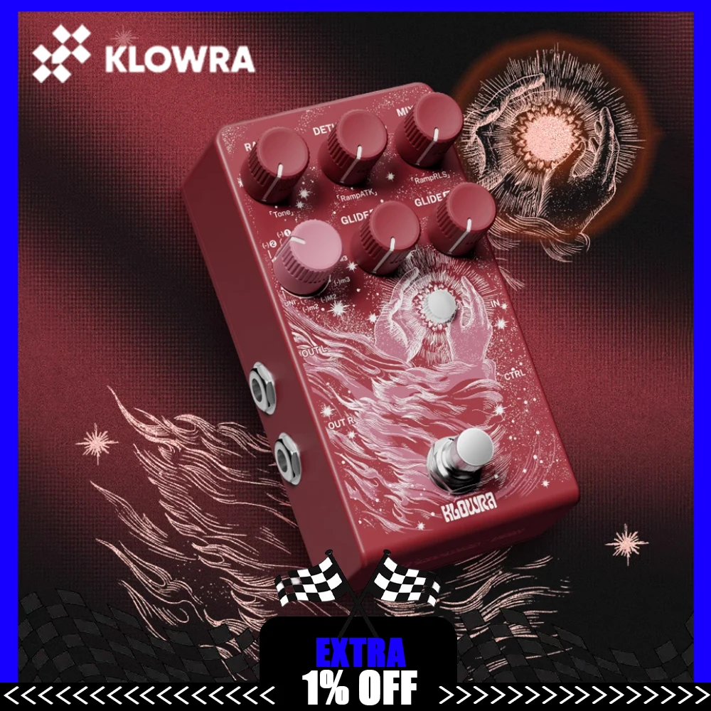 KLOWRA Bloom Infinity Electric Guitar Single Effect Device Bass Acoustic Stereo Sound Polyphonic Multifunctional Tone Shifting
KLOWRA Bloom Infinity Electric Guitar Single Effect Device Bass Acoustic Stereo Sound Polyphonic Multifunctional Tone Shifting