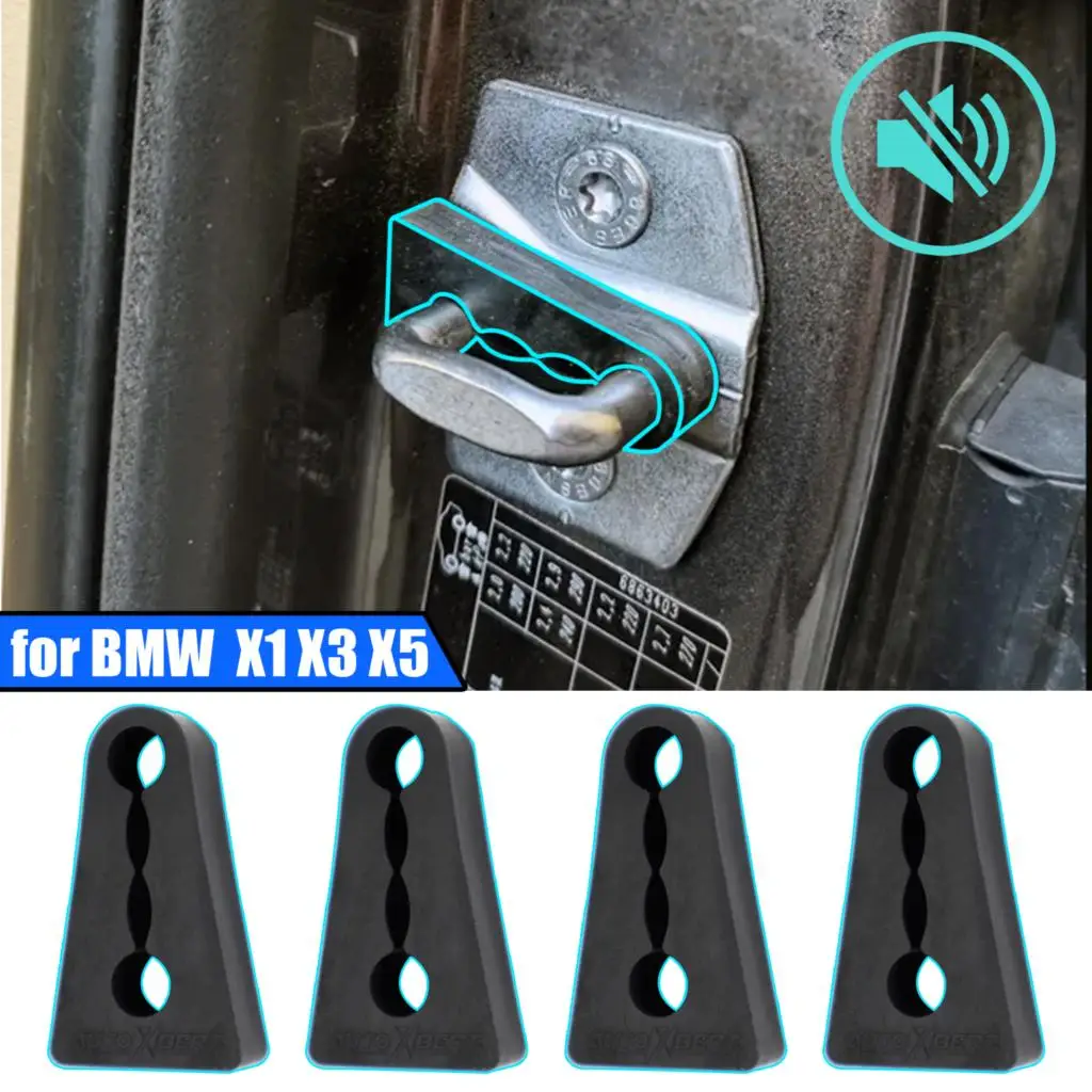 Car Door Lock Sound Deadener Damper Buffer For BMW X1 X3 X5 X6 E84 E83 F25 E70 E71 Rattling Screaks Quiet Noise Deaf Insulation
Car Door Lock Sound Deadener Damper Buffer For BMW X1 X3 X5 X6 E84 E83 F25 E70 E71 Rattling Screaks Quiet Noise Deaf Insulation