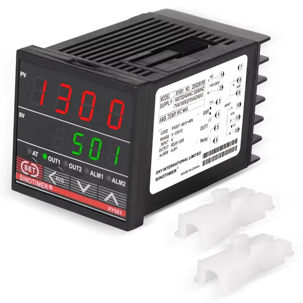 Controlador temperatura PID Digital gran, relé enfriamiento calefacción, termopar K J, entrada Universal, relé salida/termos
Controlador temperatura PID Digital gran, relé enfriamiento calefacción, termopar K J, entrada Universal, relé salida/termos