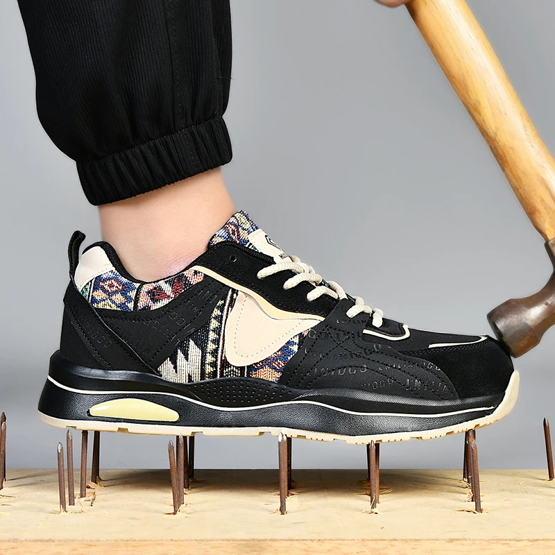 Safety Shoe Men Work Shoes Lightweight Comfortable Safety Sneakers with Steel Toe Caps Breathable Non-Slip male Work Sneakers
Safety Shoe Men Work Shoes Lightweight Comfortable Safety Sneakers with Steel Toe Caps Breathable Non-Slip male Work Sneakers
