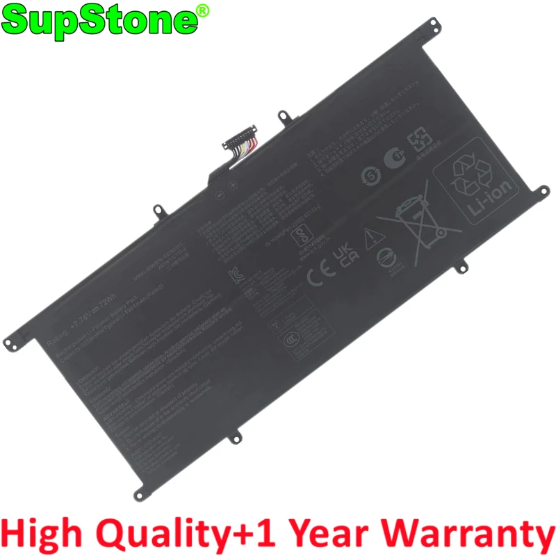 SupStone C22N2312 Laptop Battery For Asus ZenBook S14 UX5406 UX5406SA 0B200-04570100
SupStone C22N2312 Laptop Battery For Asus ZenBook S14 UX5406 UX5406SA 0B200-04570100