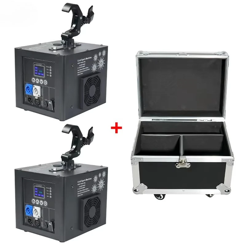 2PCS Party Cold Spark Machine 800W Hanging Inverted Water Concert Stage Equipment Cold Spark Machine With Flight Case
2PCS Party Cold Spark Machine 800W Hanging Inverted Water Concert Stage Equipment Cold Spark Machine With Flight Case