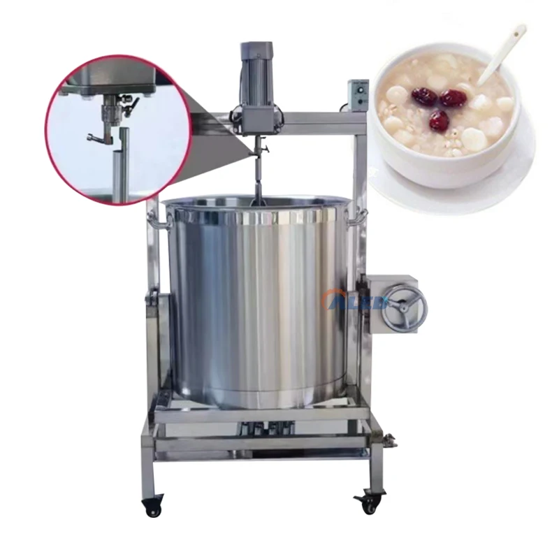 80L-360L Commercial Candy Syrup Sugar Mixing Stirring Cooking Pot Beef Sauce Mixer Tomato Sauce Cooker Jacket Kettle Equipment
80L-360L Commercial Candy Syrup Sugar Mixing Stirring Cooking Pot Beef Sauce Mixer Tomato Sauce Cooker Jacket Kettle Equipment