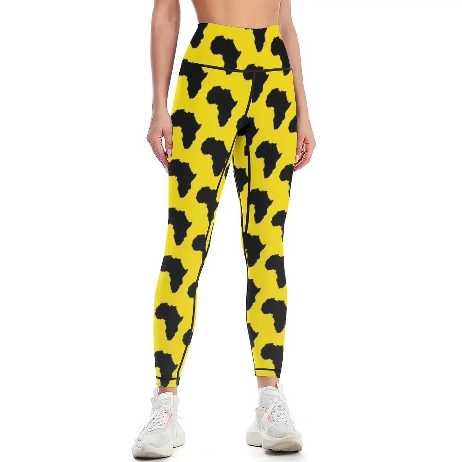 The continent of Africa map of African nation Leggings Women's sportswear harem pants Sports pants woman Womens Leggings
The continent of Africa map of African nation Leggings Women's sportswear harem pants Sports pants woman Womens Leggings