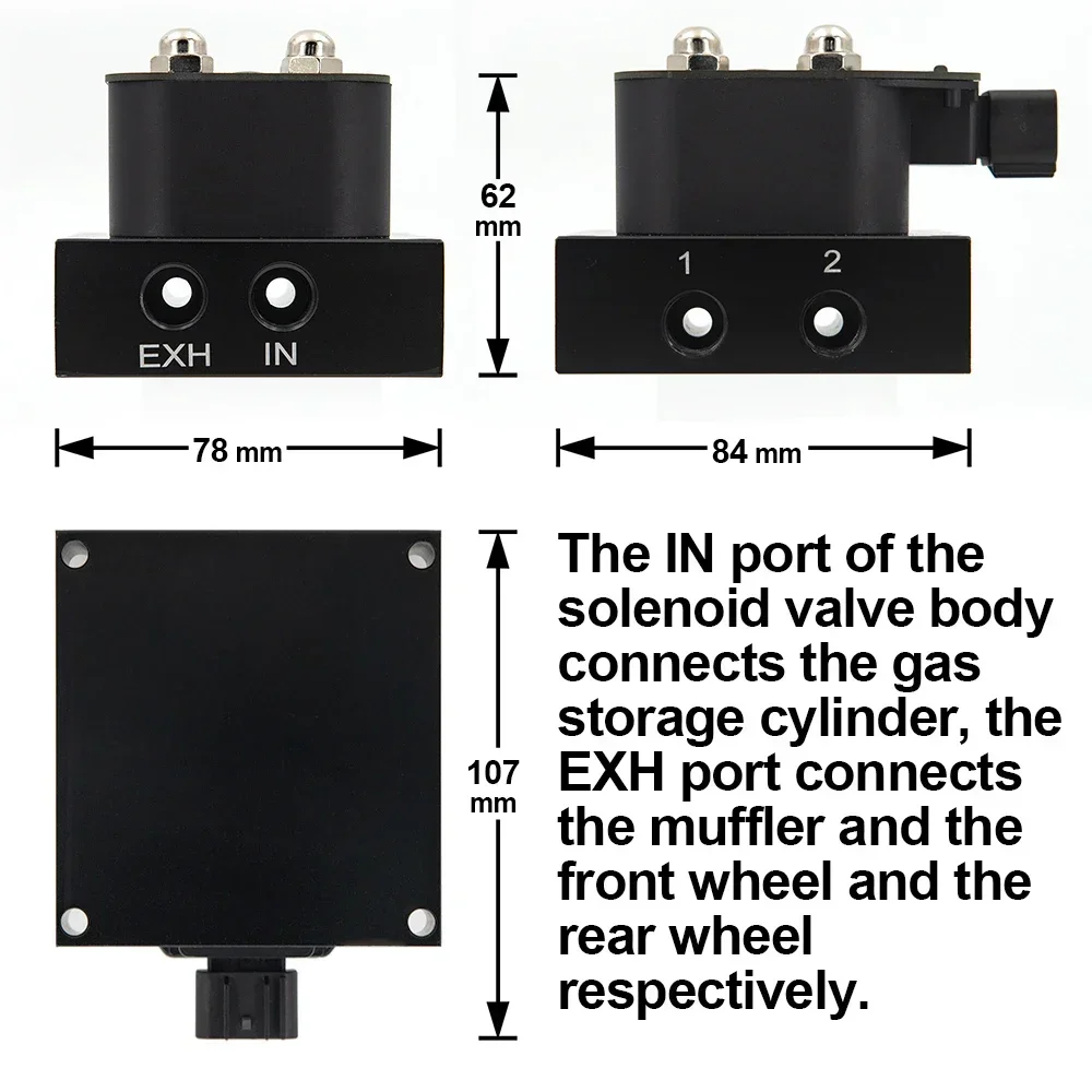 New New Universal 12v Solenoid Valve Air Ride Suspension Manifold Valve 6*out Port 1/4 NPT 2*in Port 1/8 NPT(0-300 Psi) USA Stoc
New New Universal 12v Solenoid Valve Air Ride Suspension Manifold Valve 6*out Port 1/4 NPT 2*in Port 1/8 NPT(0-300 Psi) USA Stoc