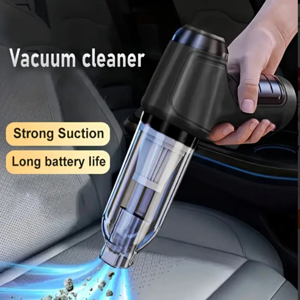 Powerful 3-in-1 Cordless Vacuum Cleaner with Strong Suction, Long-Lasting Battery & USB Charging, Compact Design for Cars & Effi
Powerful 3-in-1 Cordless Vacuum Cleaner with Strong Suction, Long-Lasting Battery & USB Charging, Compact Design for Cars & Effi