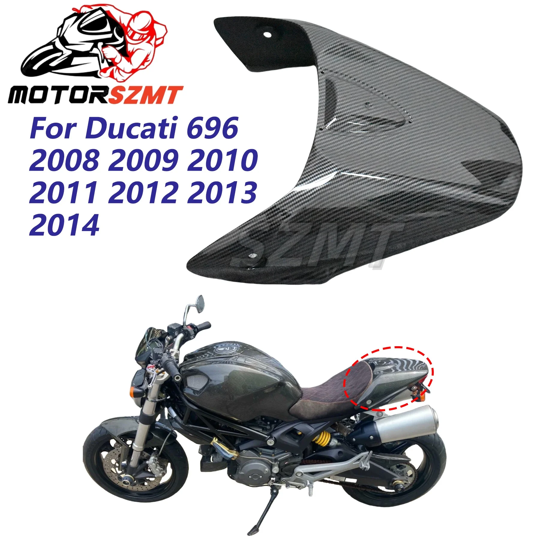 Motorcycle Pillion Rear Seat Cover Cowl Solo Cowl Rear Fairing For Ducati Monster 696 795 796 2008-2014 / 1100 1100S 09-11 ABS
Motorcycle Pillion Rear Seat Cover Cowl Solo Cowl Rear Fairing For Ducati Monster 696 795 796 2008-2014 / 1100 1100S 09-11 ABS