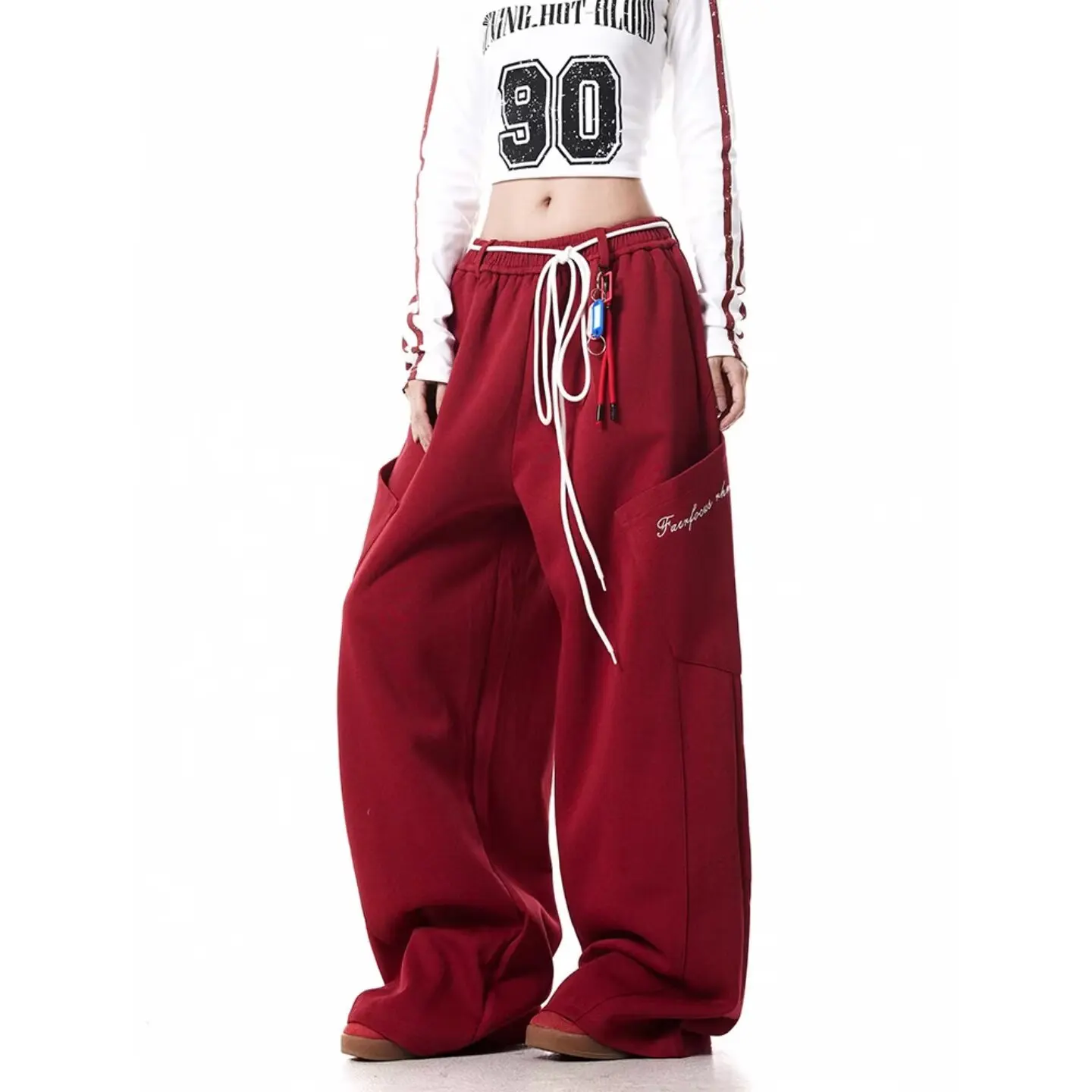 Wide-Leg Pants For Women, Autumn And Winter 2025 New High-Waisted Draped Straight-Leg Casual Long Pants, Slimming Versatile
Wide-Leg Pants For Women, Autumn And Winter 2025 New High-Waisted Draped Straight-Leg Casual Long Pants, Slimming Versatile