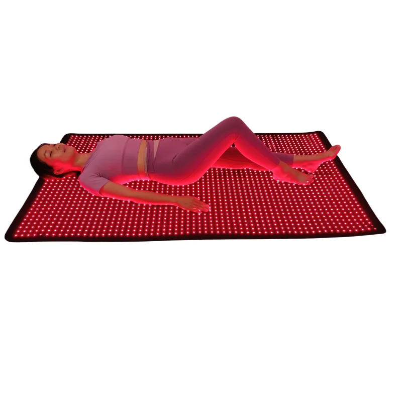 Pain Relief Full Body Red Light Therapy Blanket for Salon Bed Hanging on Wall Yoga Mat Red Light Therapy Device
Pain Relief Full Body Red Light Therapy Blanket for Salon Bed Hanging on Wall Yoga Mat Red Light Therapy Device