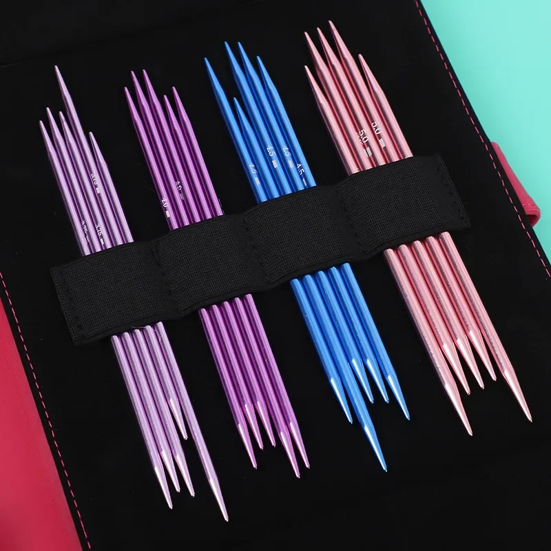 Alumina Colored Sweater Needle Stainless Steel Double Pointed Needle Sweater Needle Hand Knitting Tools 15CM A Set of 11 Pay Set
Alumina Colored Sweater Needle Stainless Steel Double Pointed Needle Sweater Needle Hand Knitting Tools 15CM A Set of 11 Pay Set