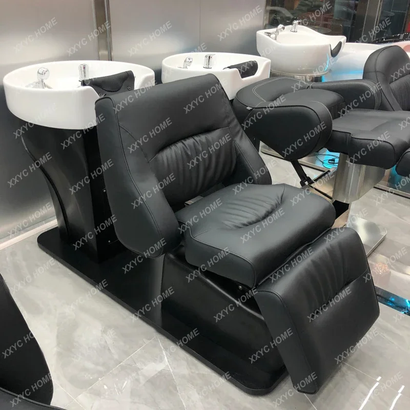 Electric Shampoo Chair Lying Half Flushing Bed Beauty Ceramic Basin Hair Washing Recliner
Electric Shampoo Chair Lying Half Flushing Bed Beauty Ceramic Basin Hair Washing Recliner