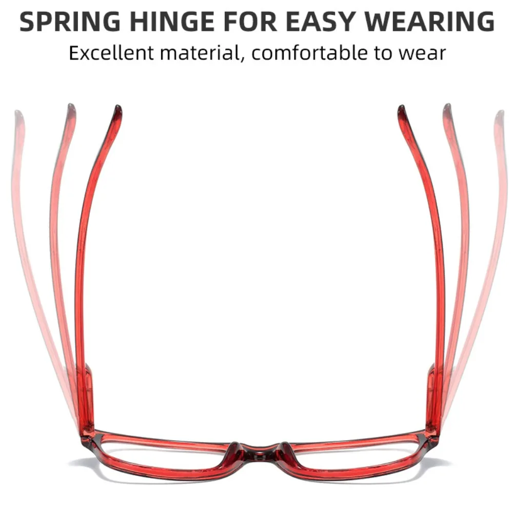 Spectacle Lens Power +100 To +400 The Aged Presbyopia Glasses Vision Care Lightweight Anti Blue-ray Glasses Trendy Transparent
Spectacle Lens Power +100 To +400 The Aged Presbyopia Glasses Vision Care Lightweight Anti Blue-ray Glasses Trendy Transparent