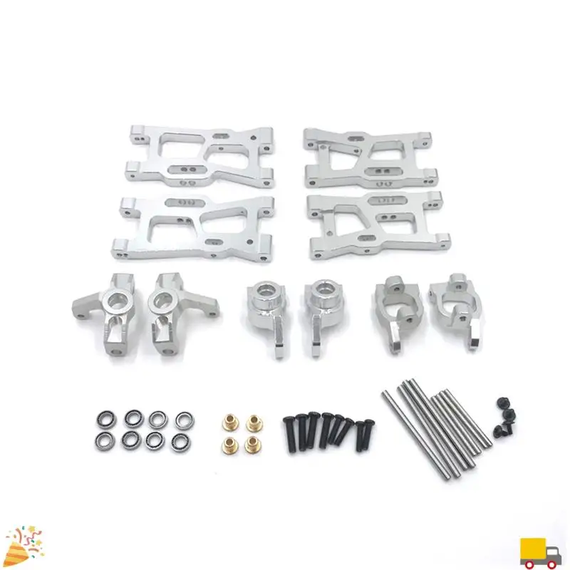 Metal Steering Cup Swing Arm Upgrade Parts Kit For Wltoys 144001 1/14 124018 124019 1/12 RC Car Accessories
Metal Steering Cup Swing Arm Upgrade Parts Kit For Wltoys 144001 1/14 124018 124019 1/12 RC Car Accessories