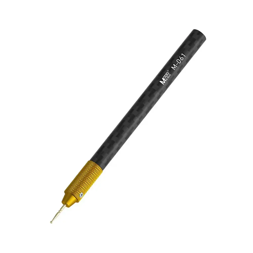 MaAnt M061 Gold Plated Tin Dragging Needle FPC Connector Reballing Solder Bar 3 Bars with Ultralight Carbon Fiber handle Set
MaAnt M061 Gold Plated Tin Dragging Needle FPC Connector Reballing Solder Bar 3 Bars with Ultralight Carbon Fiber handle Set