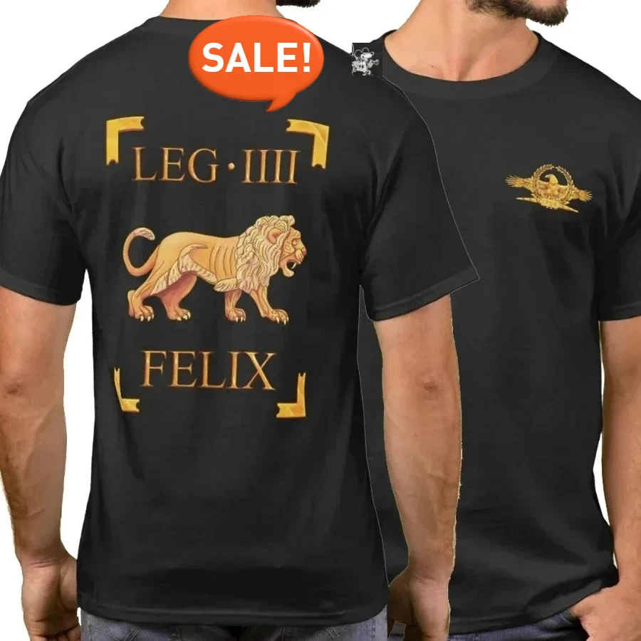 Футболка Cool Roman Empire The 4th Legion Flavia Felix Vexillum. Летняя хлопковая мужская футболка с коротким рукавом и круглым вырезом, новинка S-3XL
Футболка Cool Roman Empire The 4th Legion Flavia Felix Vexillum. Летняя хлопковая мужская футболка с коротким рукавом и круглым вырезом, новинка S-3XL