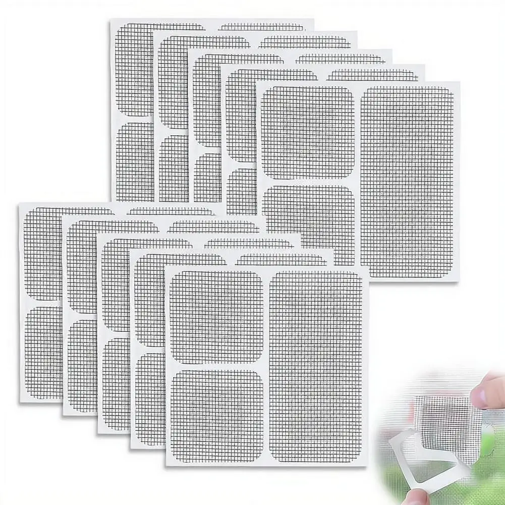 10pcs Fiberglass Screen Repair Patch Window Screen Repair Sticker Window Net Anti-mosquito Mesh Door Mosquito Netting Patch
10pcs Fiberglass Screen Repair Patch Window Screen Repair Sticker Window Net Anti-mosquito Mesh Door Mosquito Netting Patch