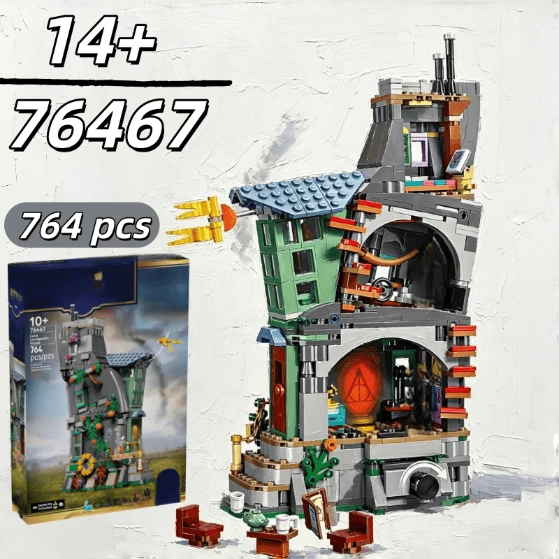 2026 New Harry Wizarding World 25th Anniversary 76467 Luna Lovegood's House Building Block Puzzle Model 764pcs Toy Birthday Gift
2026 New Harry Wizarding World 25th Anniversary 76467 Luna Lovegood's House Building Block Puzzle Model 764pcs Toy Birthday Gift