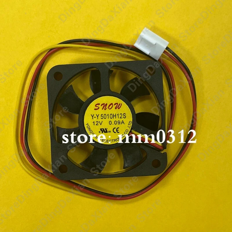 Вентилятор охлаждения D+ для зарядного устройства SNOWFAN Y-Y 5010H12S, 1 шт., 12В 0.09А, 5 см, 5010, 50×50×10 мм
Вентилятор охлаждения D+ для зарядного устройства SNOWFAN Y-Y 5010H12S, 1 шт., 12В 0.09А, 5 см, 5010, 50×50×10 мм