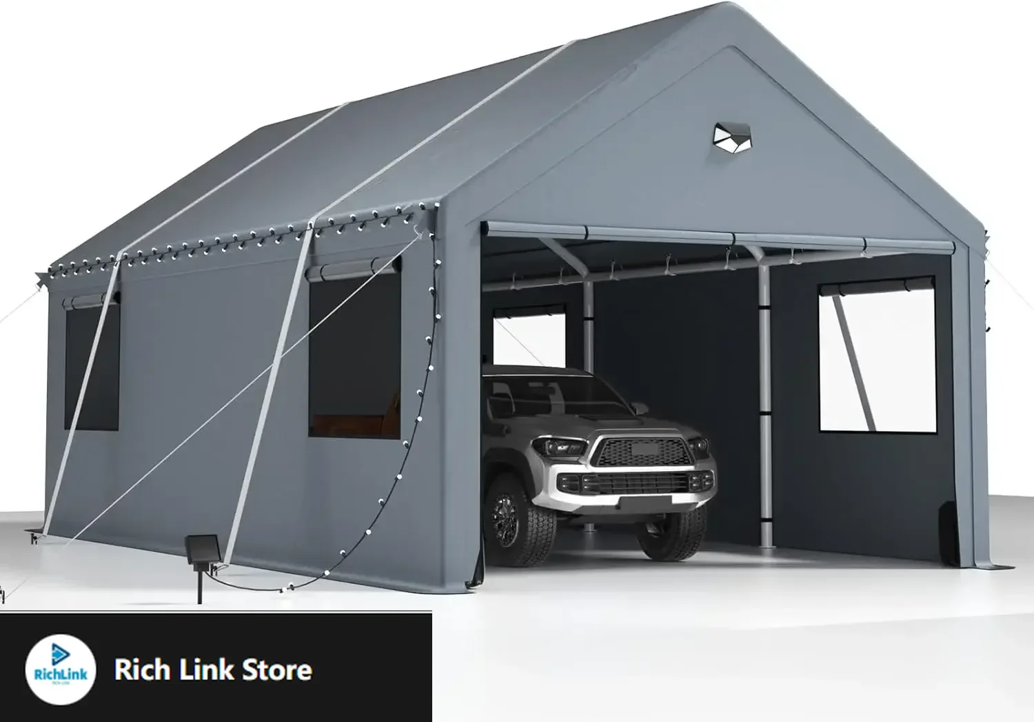 10x20FT Heavy Duty Carport Canopy,Extra Large Portable Car Tent Garage,Removable Roof &Side Walls Car,SUV,Boats&Truck Shelter
10x20FT Heavy Duty Carport Canopy,Extra Large Portable Car Tent Garage,Removable Roof &Side Walls Car,SUV,Boats&Truck Shelter