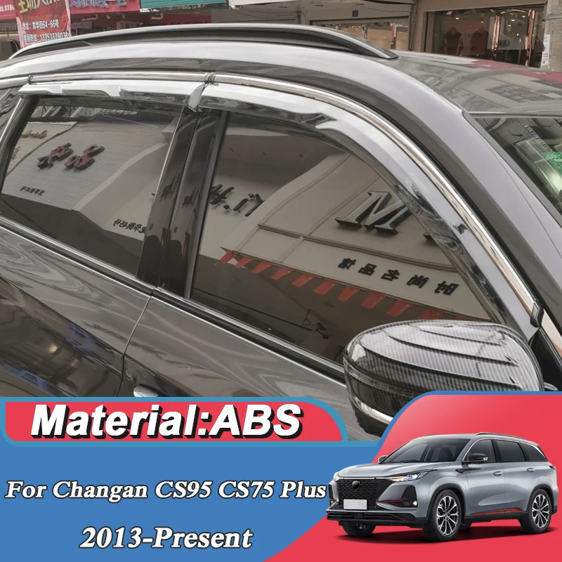 4 шт. для CHANGAN UNI-T CS95 CS85 CS75 Plus 2017-2023 укрытия для автомобильных окон козырек защита от дождя и солнца внешние автомобильные аксессуары
4 шт. для CHANGAN UNI-T CS95 CS85 CS75 Plus 2017-2023 укрытия для автомобильных окон козырек защита от дождя и солнца внешние автомобильные аксессуары