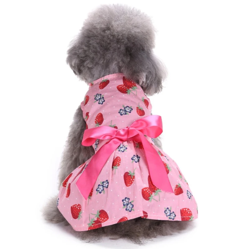 YXT Pet Clothing Dog Summer pink Breathable Dress with Bow Knot Hollow out Suitable for Small and Medium sized Dogs
YXT Pet Clothing Dog Summer pink Breathable Dress with Bow Knot Hollow out Suitable for Small and Medium sized Dogs