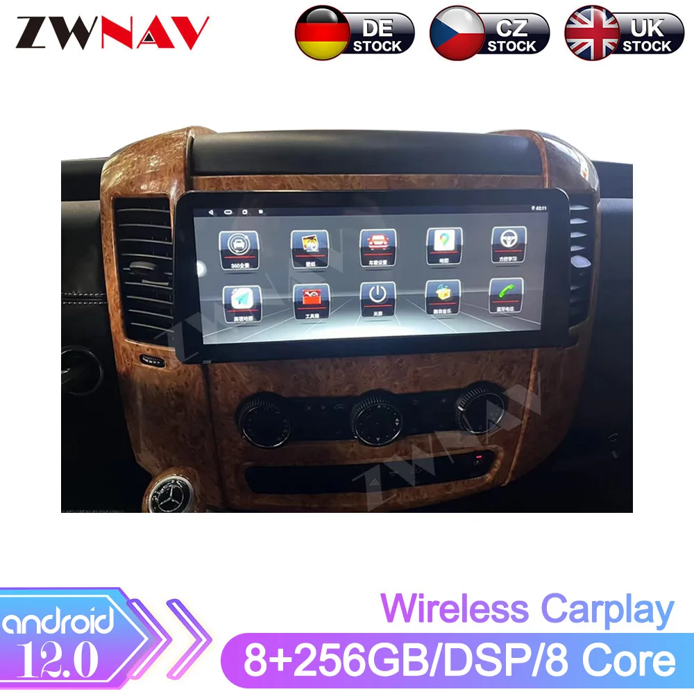 Автомобильный радиоприемник на Android 12 8G + 256GB для Sprinter 906 2007 2008 2009 2010 мультимедийный плеер GPS Navig стерео головное устройство Carplay 2 Din DVD
Автомобильный радиоприемник на Android 12 8G + 256GB для Sprinter 906 2007 2008 2009 2010 мультимедийный плеер GPS Navig стерео головное устройство Carplay 2 Din DVD