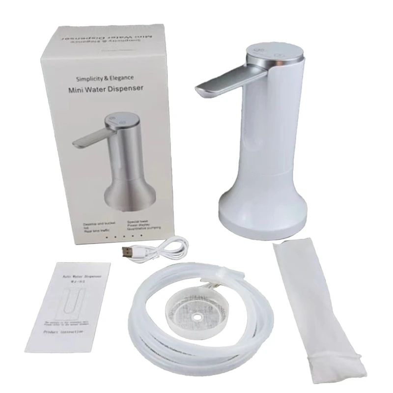 Electric Water Pump Water Bottle Pump Automatic Smart Foldable Desktop Rechargeable Drinking Water Dispenser
Electric Water Pump Water Bottle Pump Automatic Smart Foldable Desktop Rechargeable Drinking Water Dispenser