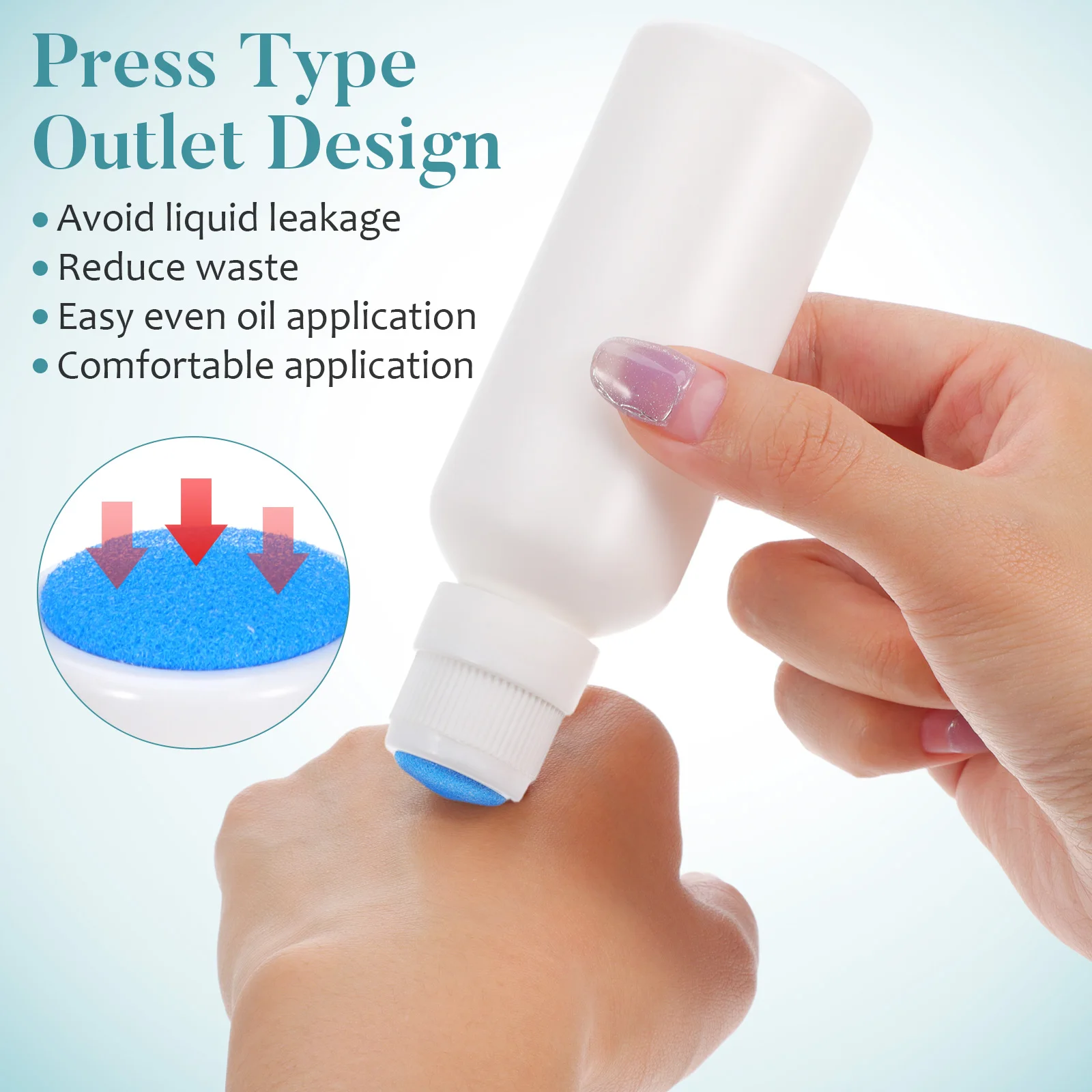 6pcs Portable 100ml Liniments Bottle With Sponge Applicator Empty Container For Travel Bottles Laboratory Vials Small Plastic
6pcs Portable 100ml Liniments Bottle With Sponge Applicator Empty Container For Travel Bottles Laboratory Vials Small Plastic