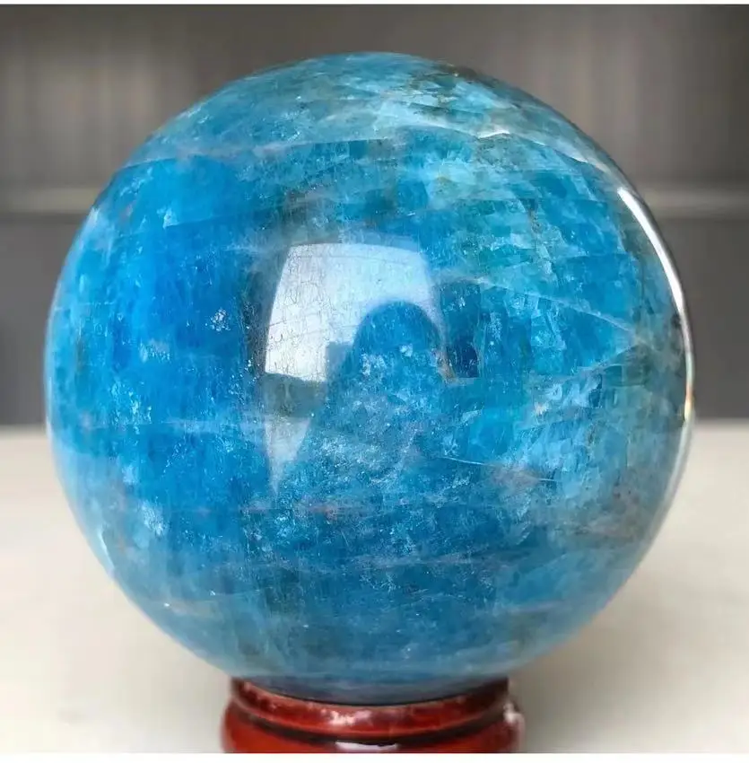 Natural Blue Apatite Ball Crystal Quartz Sphere Mineral Healing For Home Decoration Gift
Natural Blue Apatite Ball Crystal Quartz Sphere Mineral Healing For Home Decoration Gift