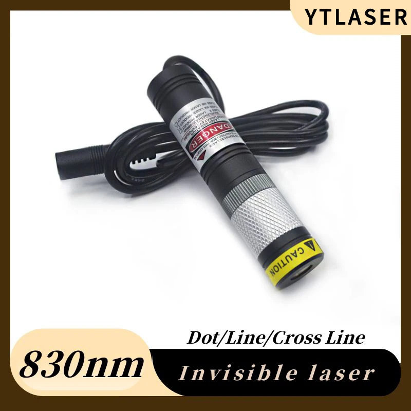 D20x90mm Focusable Waterproof Dot/line/Cross Line 830nm Infrared IR Laser Module Invisible Laser
D20x90mm Focusable Waterproof Dot/line/Cross Line 830nm Infrared IR Laser Module Invisible Laser