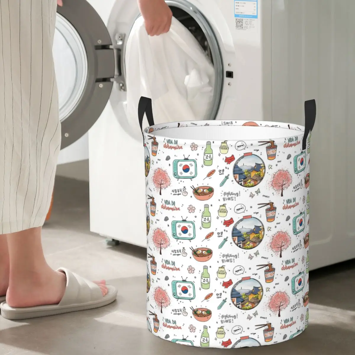 Kdrama Dorama Korean Drama K-drama Soju Korea Cherry Blossom Laundry Baskets Dirty Clothes Sundries Basket Home Organizer Hamper
Kdrama Dorama Korean Drama K-drama Soju Korea Cherry Blossom Laundry Baskets Dirty Clothes Sundries Basket Home Organizer Hamper