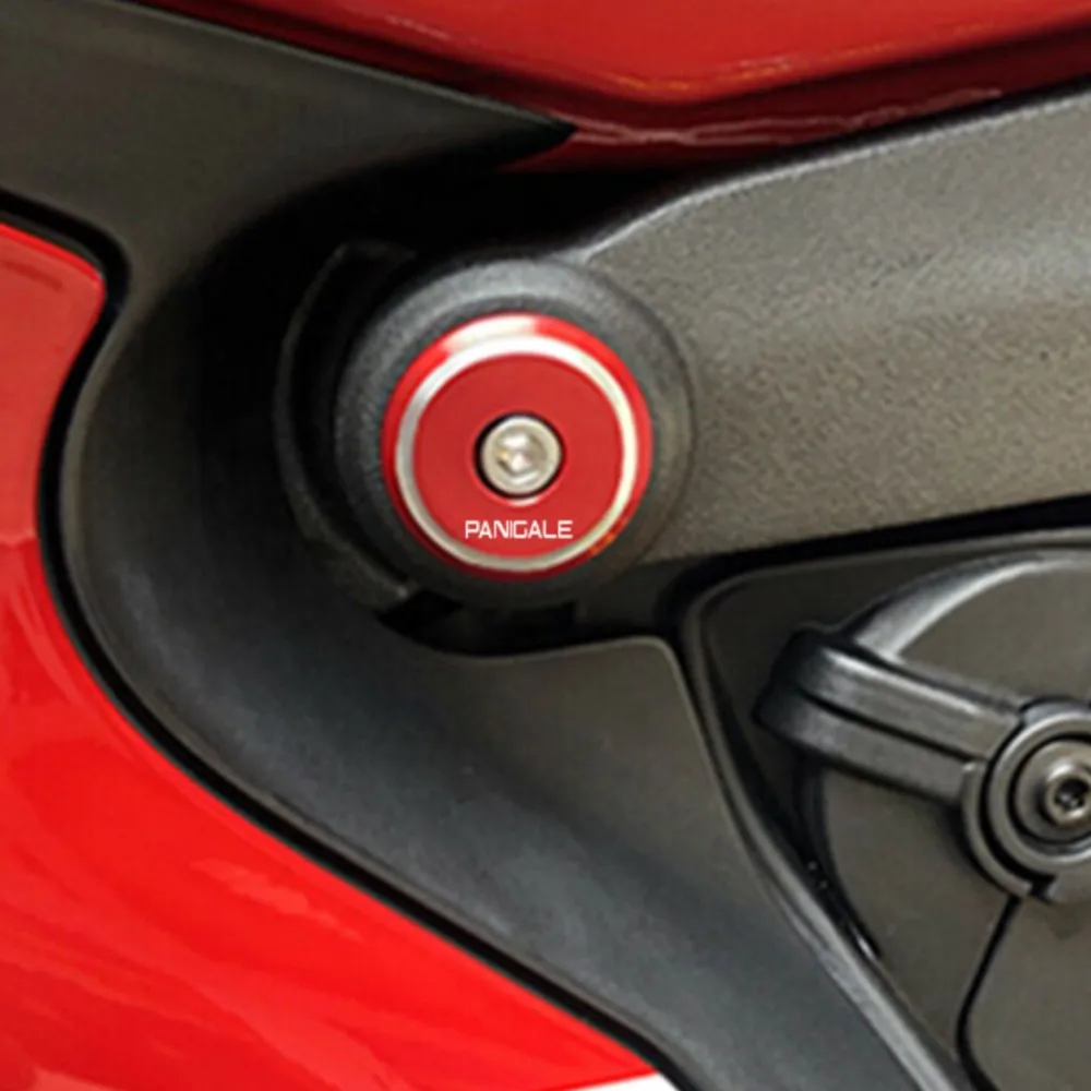 4pcs Frame Hole Cover Caps Plug Decorative For DUCATI Panigale Streetfighter V4/S Panigale 899 959 1199 1199S 1299 S Panigale
4pcs Frame Hole Cover Caps Plug Decorative For DUCATI Panigale Streetfighter V4/S Panigale 899 959 1199 1199S 1299 S Panigale
