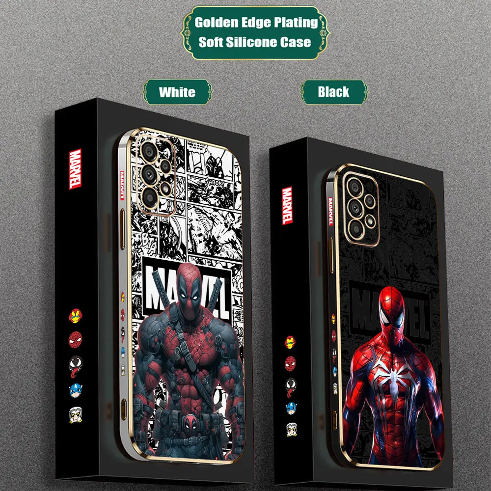 Comci Marvel Deadpool Spider Man Case For Samsung Galaxy A55 A54 A53 A52 A52S A51 A73 A72 A71 A42 A35 A34 A33 A32 A31 A25 Cover
Comci Marvel Deadpool Spider Man Case For Samsung Galaxy A55 A54 A53 A52 A52S A51 A73 A72 A71 A42 A35 A34 A33 A32 A31 A25 Cover