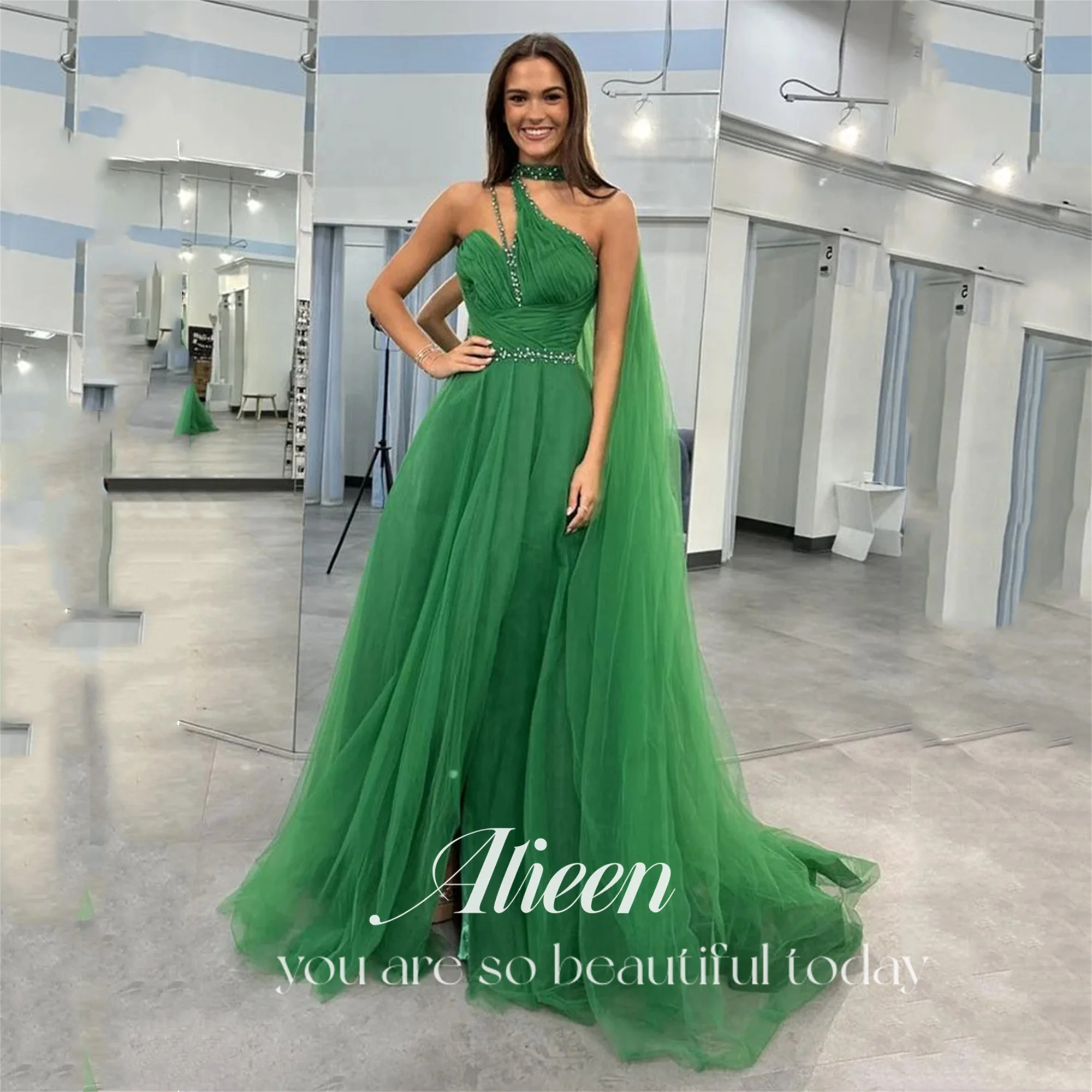 Aileen Green Elegant Luxury Evening Dresses 2025 A-line Customized Shawl Women's Luxury Evening Dress Brand Wedding Party Dress
Aileen Green Elegant Luxury Evening Dresses 2025 A-line Customized Shawl Women's Luxury Evening Dress Brand Wedding Party Dress