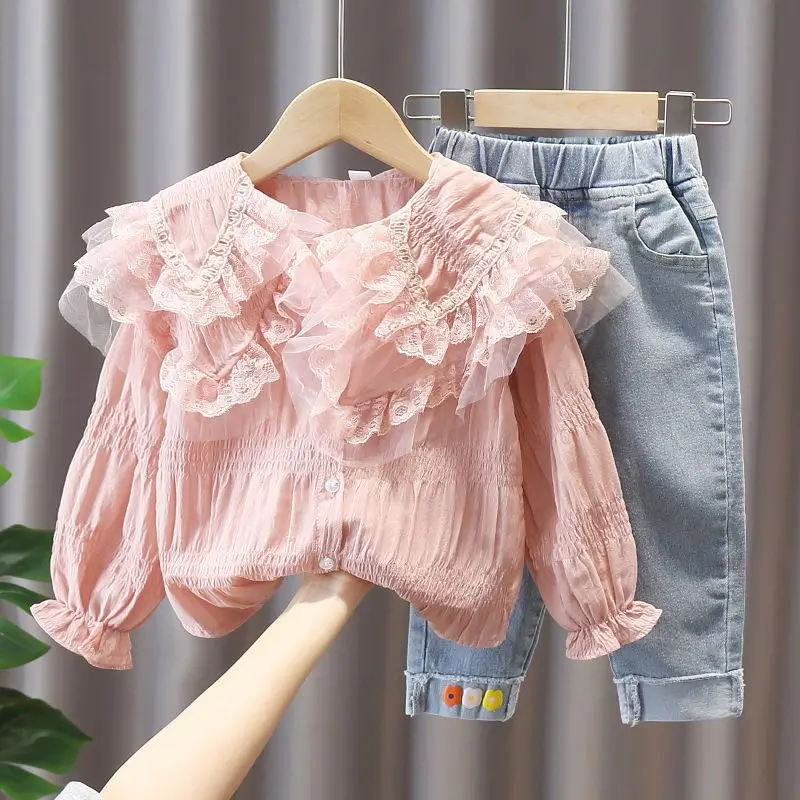 Girls Suits Spring Clothing Set 2024 New Style Children Girl Baby Fashion Children Spring Two-piece Set Korean Simple Style
Girls Suits Spring Clothing Set 2024 New Style Children Girl Baby Fashion Children Spring Two-piece Set Korean Simple Style