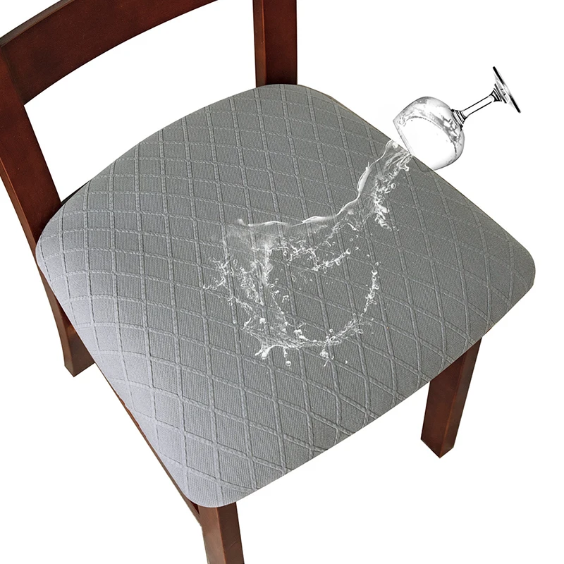 New Solid Chair Seat Cover Waterproof Dining Room Upholstered Cushion Removable Slipcovers with Washable Furniture Protector
New Solid Chair Seat Cover Waterproof Dining Room Upholstered Cushion Removable Slipcovers with Washable Furniture Protector