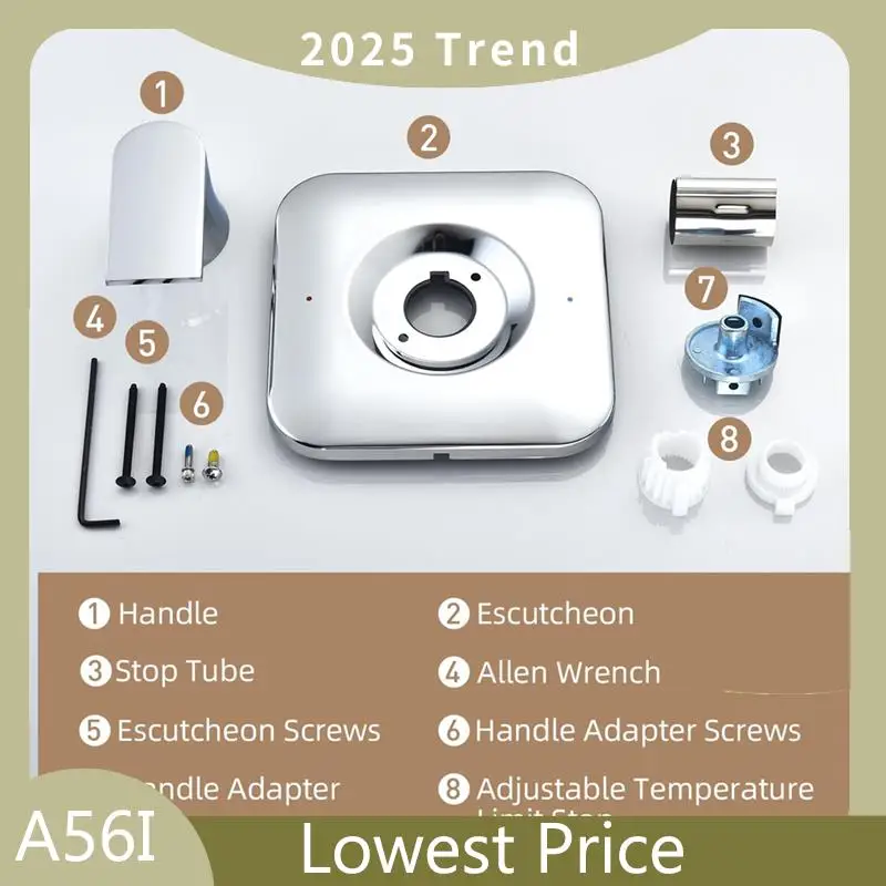 ABDD Replacement For Moen T2471 Genta LX Posi-Temp Valve Shower Trim Kit, Shower Lever Handle
ABDD Replacement For Moen T2471 Genta LX Posi-Temp Valve Shower Trim Kit, Shower Lever Handle