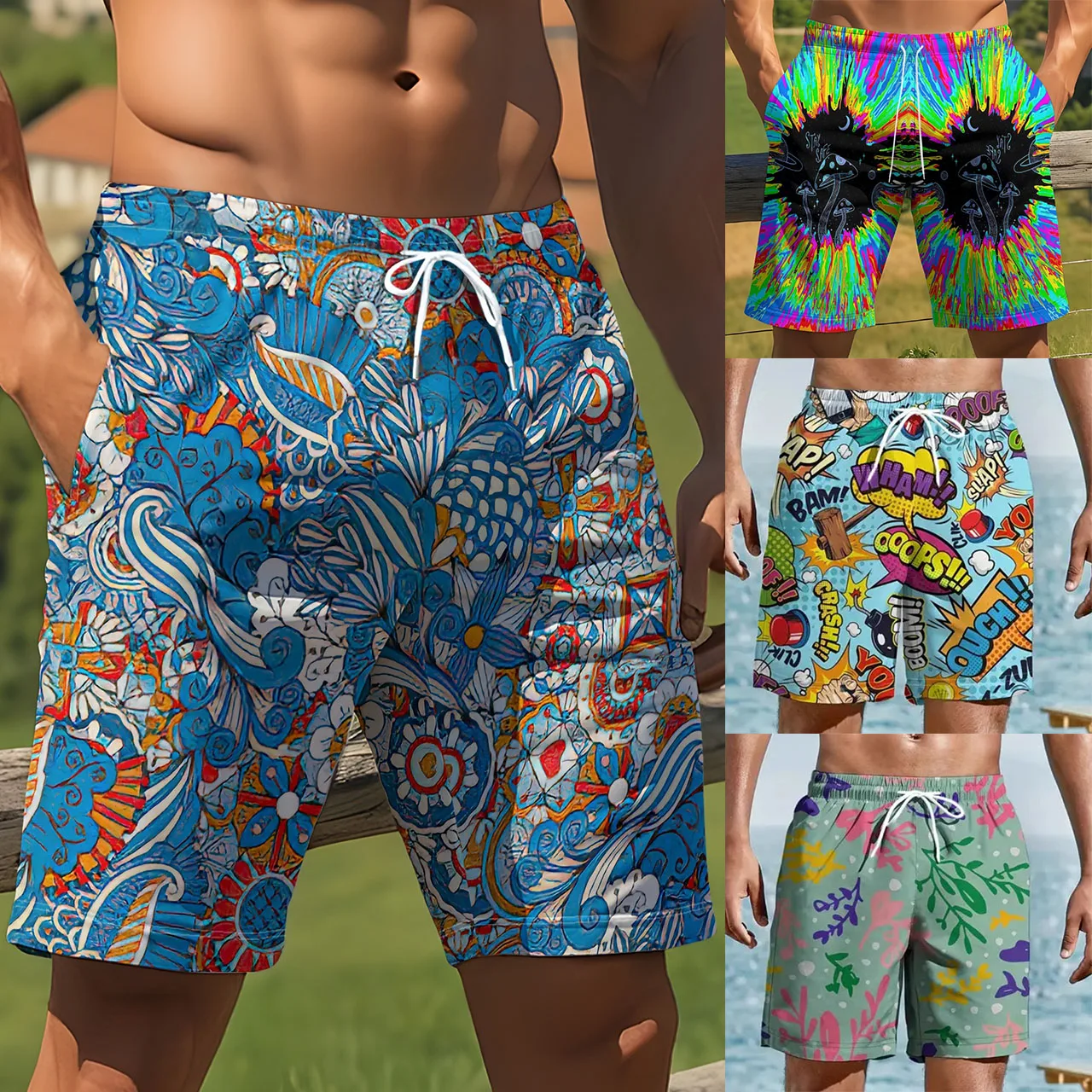 Новые мужские внедорожные спортивные мотоциклетные быстросохнущие дышащие шорты для улицы, повседневные свободные повседневные уличные модные пляжные шорты
Новые мужские внедорожные спортивные мотоциклетные быстросохнущие дышащие шорты для улицы, повседневные свободные повседневные уличные модные пляжные шорты