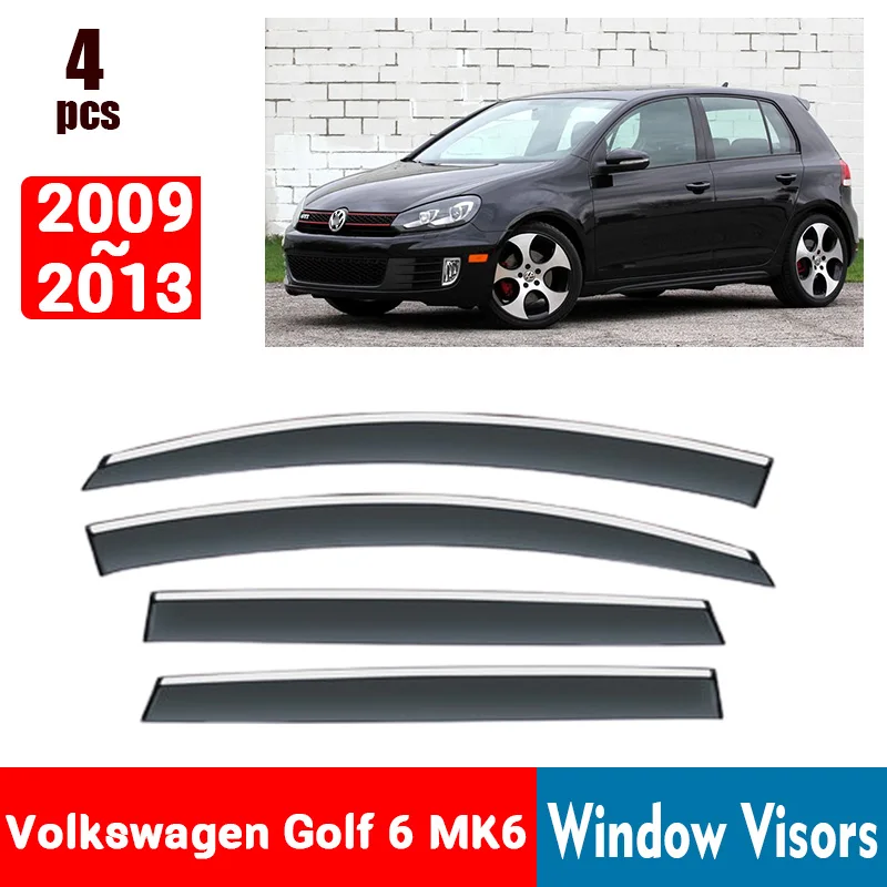 FOR Volkswagen VW Golf 6 Mk6 Hatchback 2009-2013 Window Visors Rain Guard Windows Rain Cover Deflector Awning Shield Vent Guard
FOR Volkswagen VW Golf 6 Mk6 Hatchback 2009-2013 Window Visors Rain Guard Windows Rain Cover Deflector Awning Shield Vent Guard