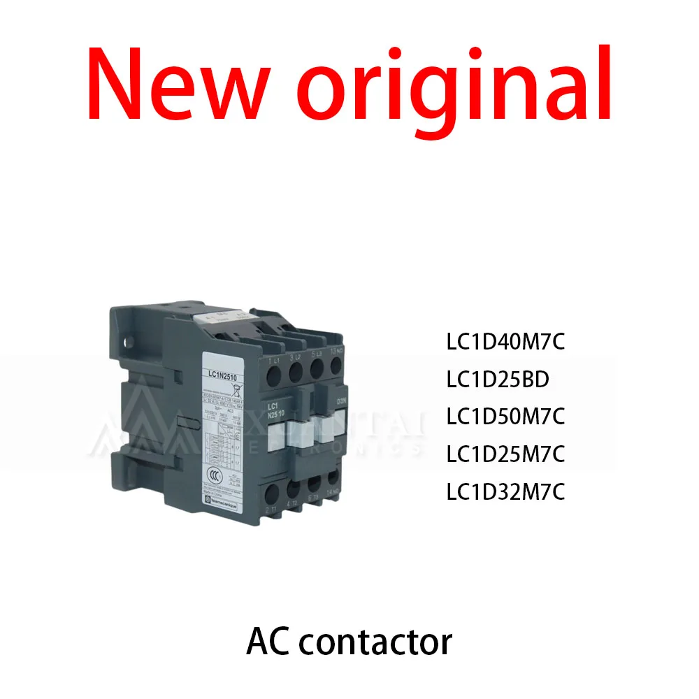1Pcs/Lot New original LC1D40M7C LC1D25BD LC1D50M7C LC1D25M7C LC1D32M7C AC contactor
1Pcs/Lot New original LC1D40M7C LC1D25BD LC1D50M7C LC1D25M7C LC1D32M7C AC contactor