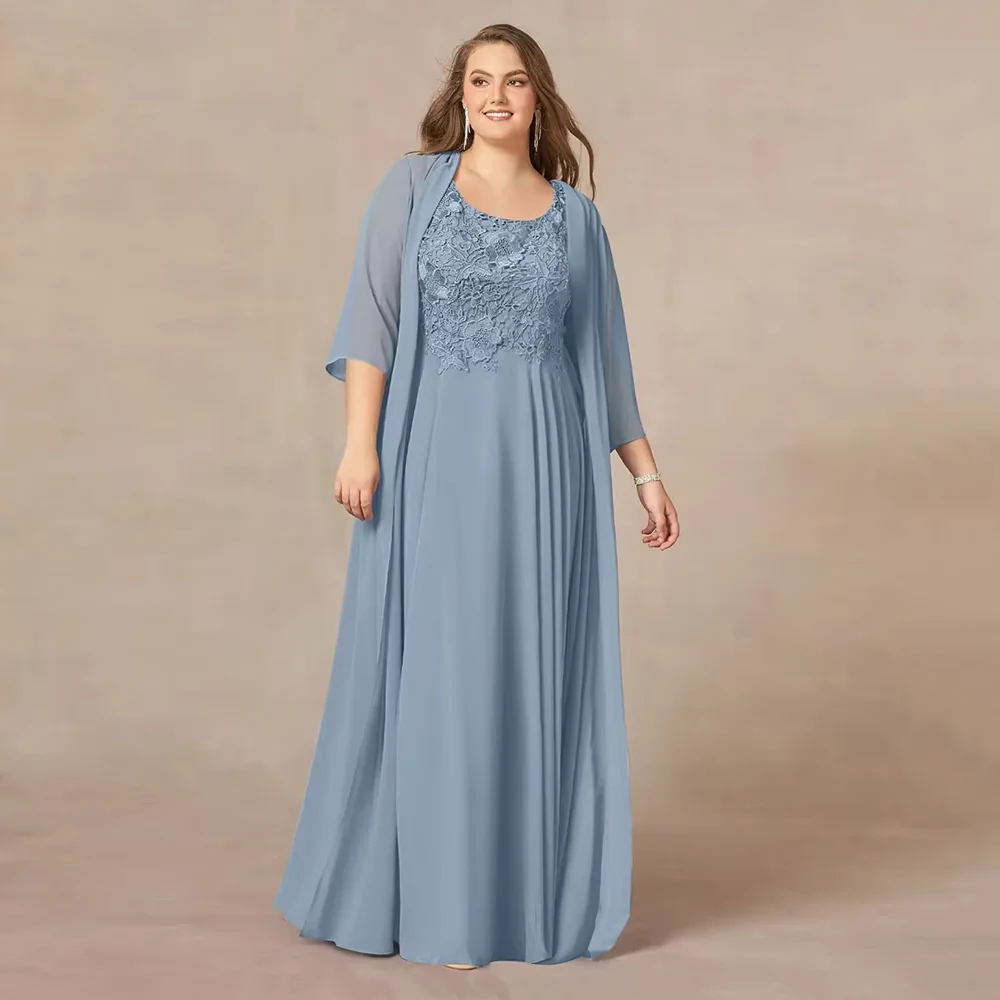 Two Pieces Customized Vintage Lace Chiffon Mother Of The Bride Dresses A Line Formal Dress Floor Length Wedding Party Gown
Two Pieces Customized Vintage Lace Chiffon Mother Of The Bride Dresses A Line Formal Dress Floor Length Wedding Party Gown