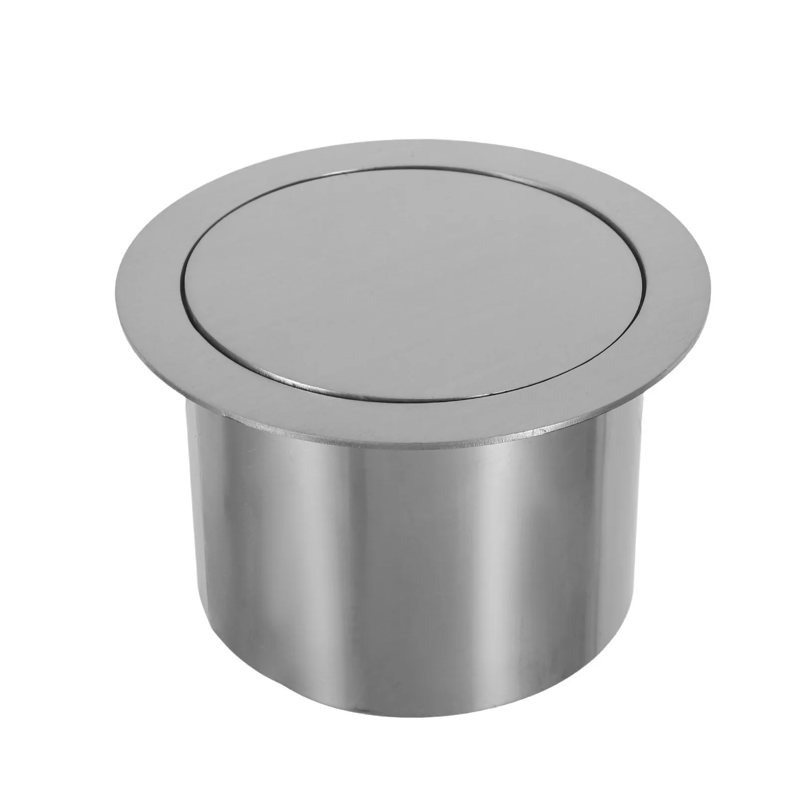 Countertop Embedded Garbage Lid Stainless Steel Flip Built-in Trash Can Lid 13Cm Recessed Bin Cover for Kitchen Bathroom
Countertop Embedded Garbage Lid Stainless Steel Flip Built-in Trash Can Lid 13Cm Recessed Bin Cover for Kitchen Bathroom