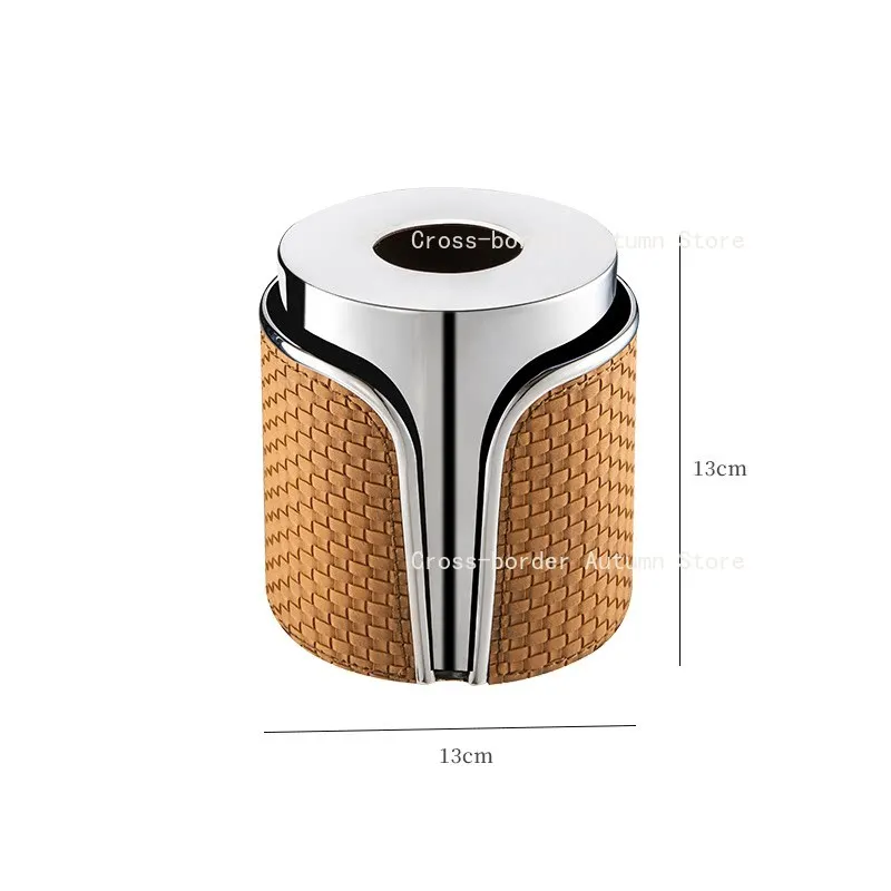Round Leather Tissue Box Modern Minimalist Home Coffee Table Decor Holder
Round Leather Tissue Box Modern Minimalist Home Coffee Table Decor Holder
