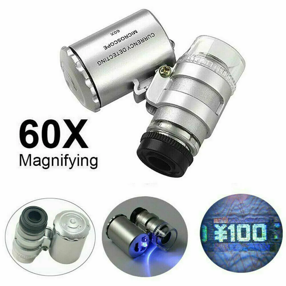 1pcs High Quality Magnifier 1.41X1.57X0.78\" 3.6X4X2cm 60X Eye Glass Jewelers Jewellery Jewelry LED Light Loop
1pcs High Quality Magnifier 1.41X1.57X0.78\" 3.6X4X2cm 60X Eye Glass Jewelers Jewellery Jewelry LED Light Loop